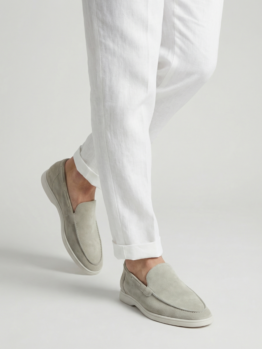 Mocasines Náuticos Verde Ocio