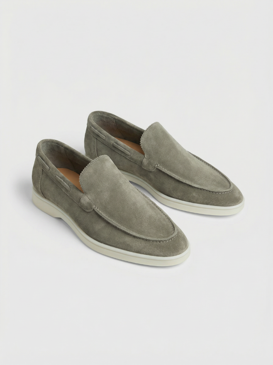 Mocassins yacht Pistache