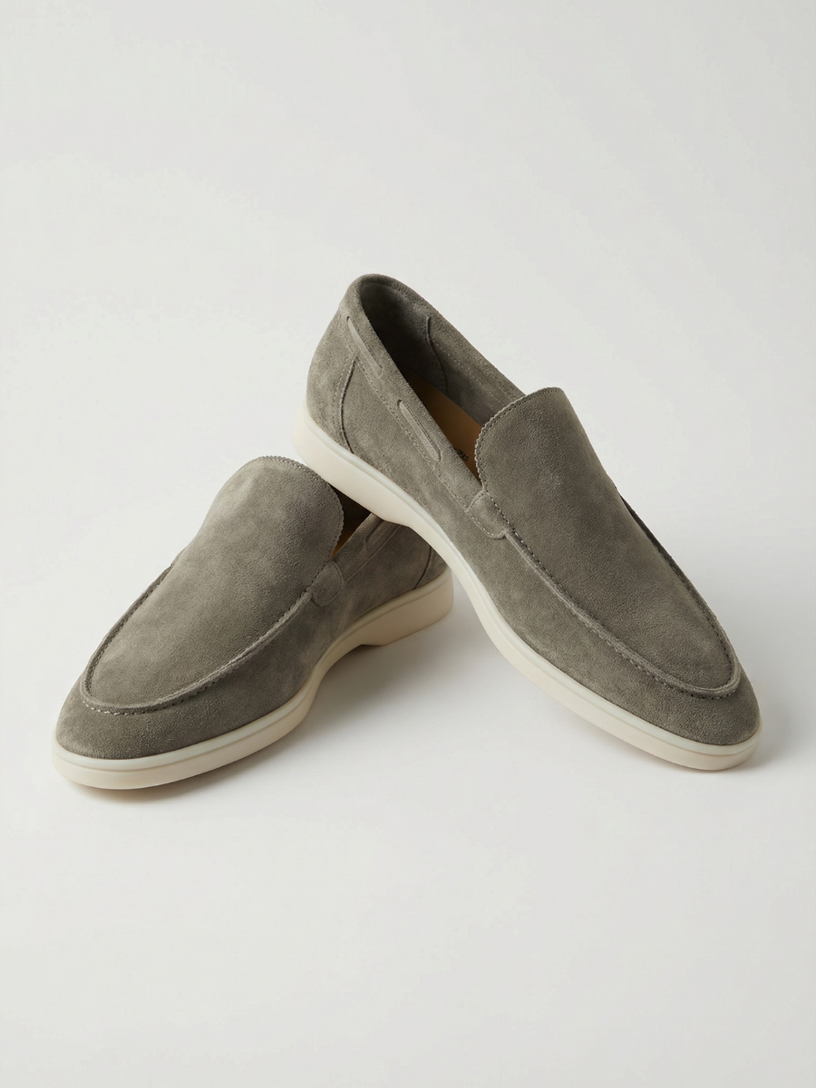 Mocassins yacht Pistache