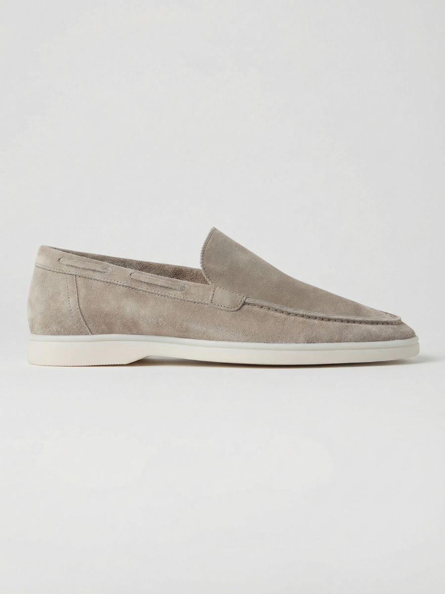 Light Grey Yacht Loafers