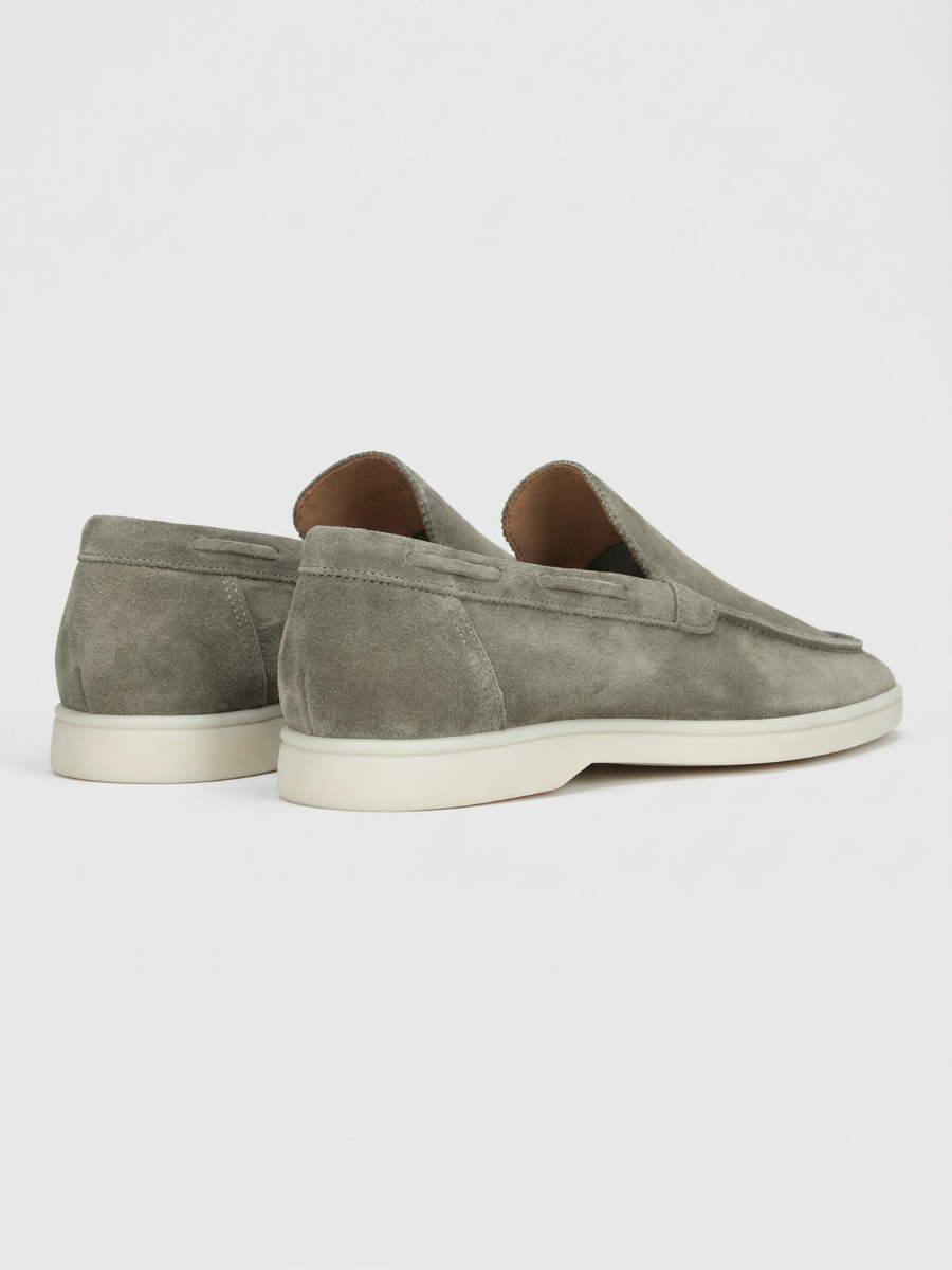 Mocassins yacht Pistache