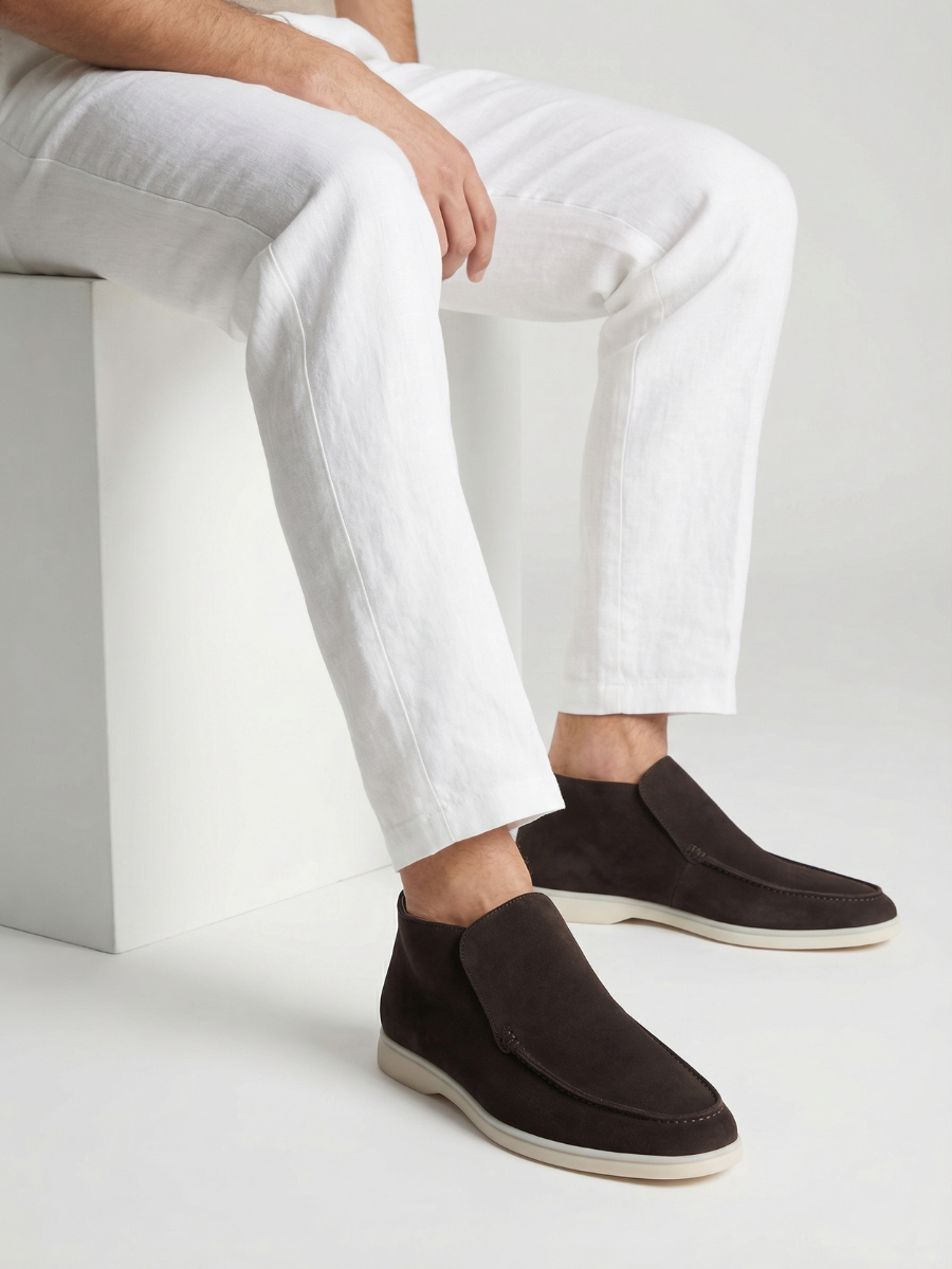 Warm Grey City Loafers
