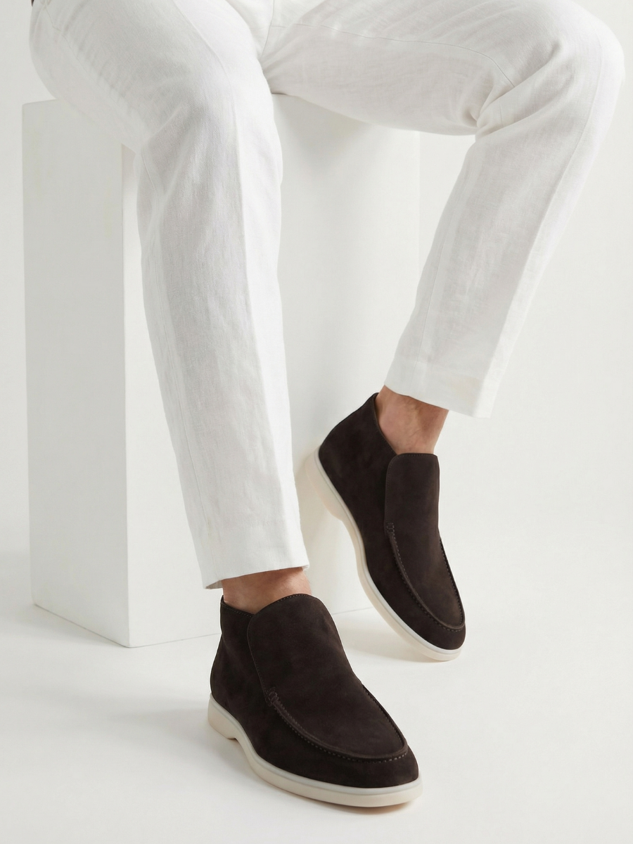 Warm Grey City Loafers