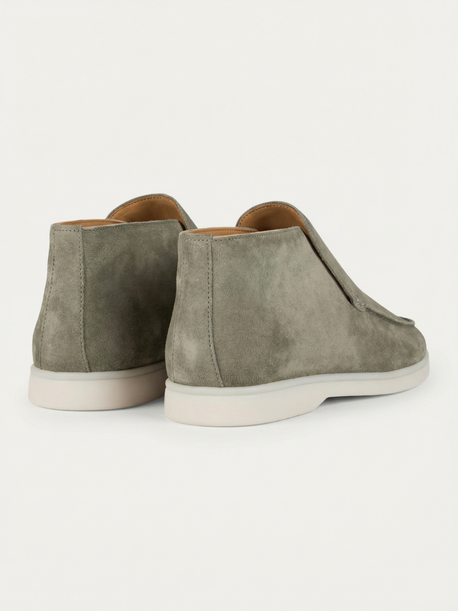 Mocassins de ville Pistache