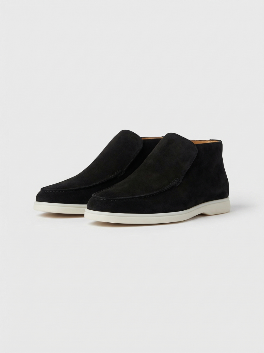 Schwarze City-Loafer