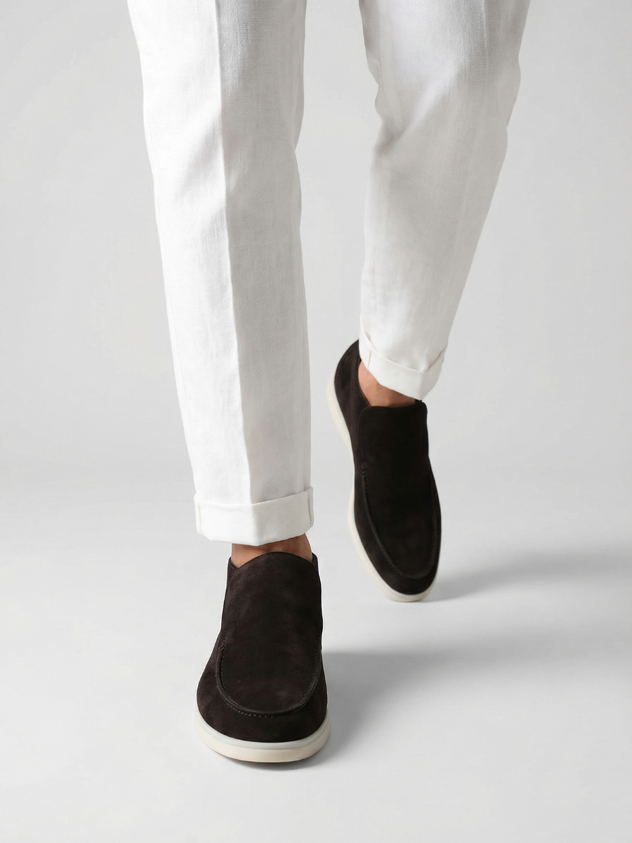 Schwarze City-Loafer