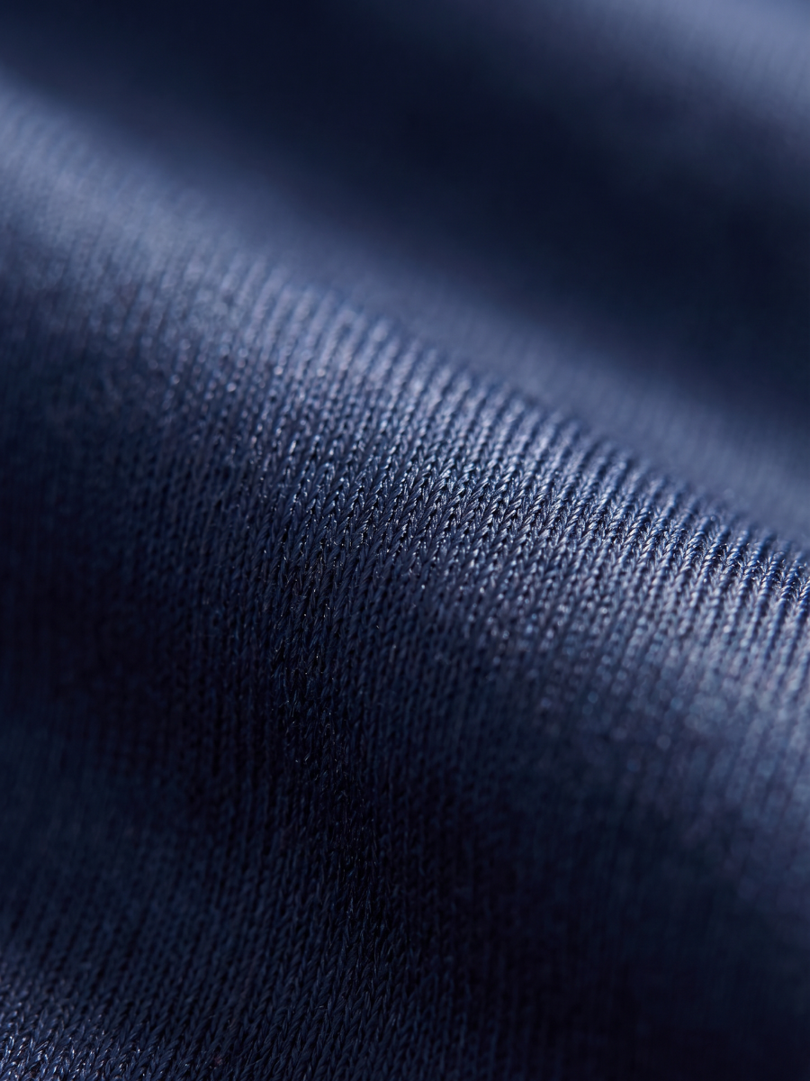 Riviera Blau Baumwoll-Polo
