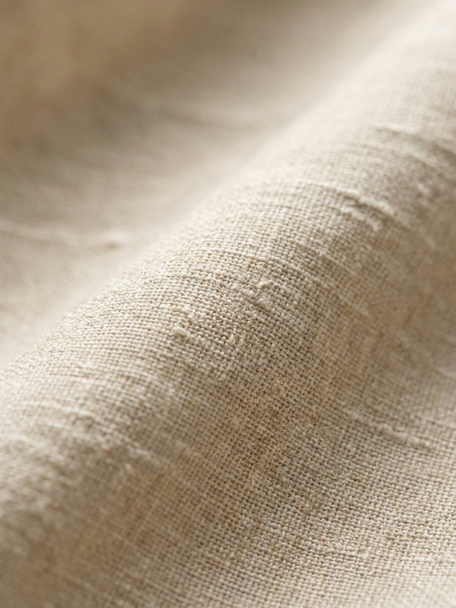 Beige Linen Long Sleeve