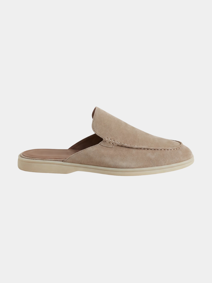 Light Grey Yacht Mule