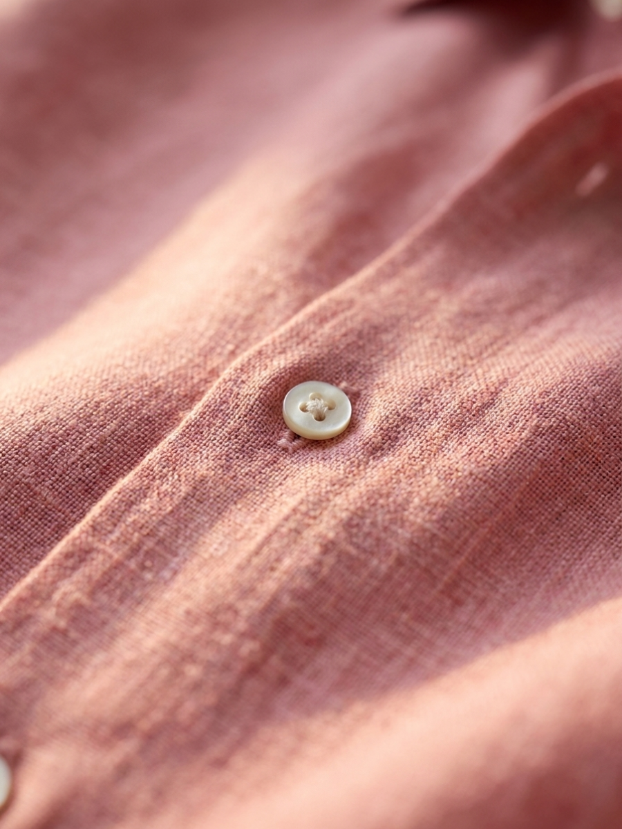 Rose Linen Long Sleeve