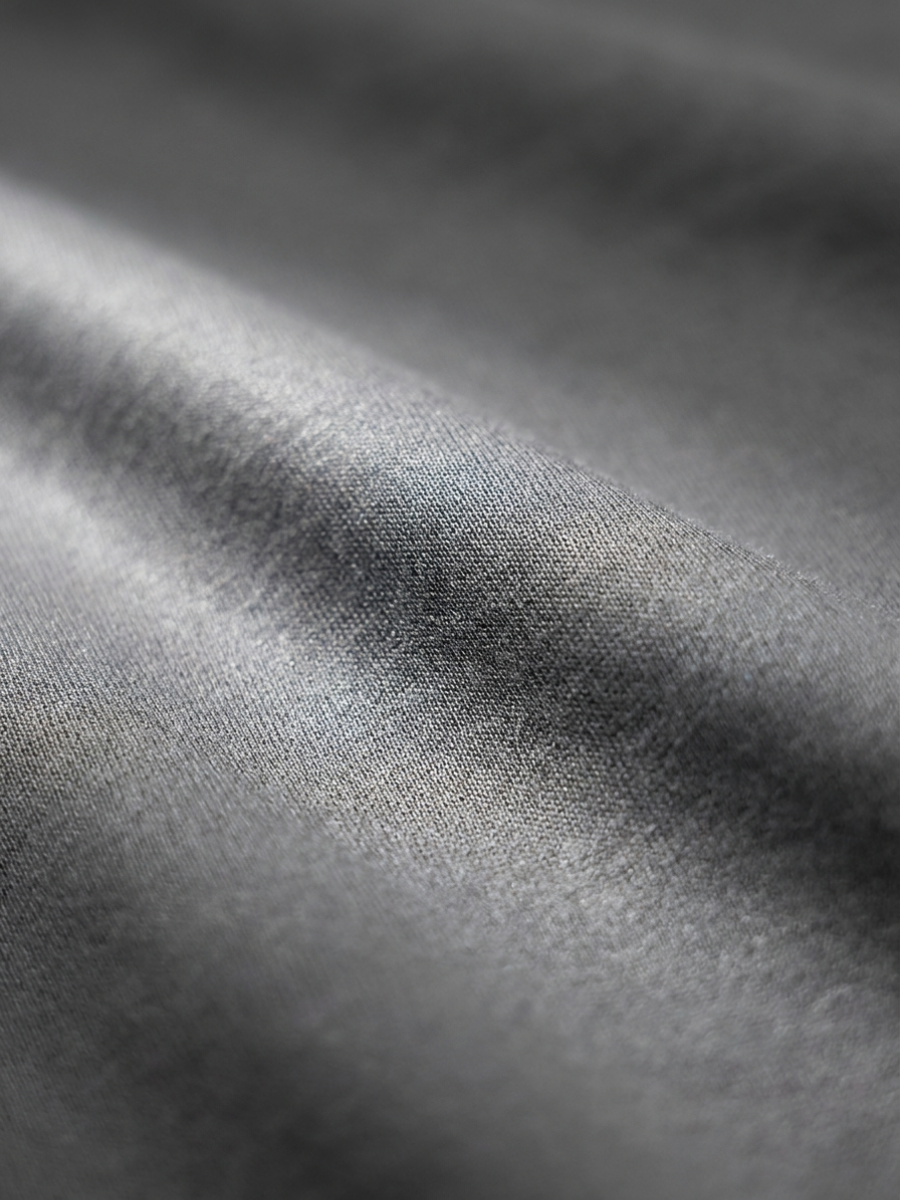 Charcoal Mercerized Cotton Tee