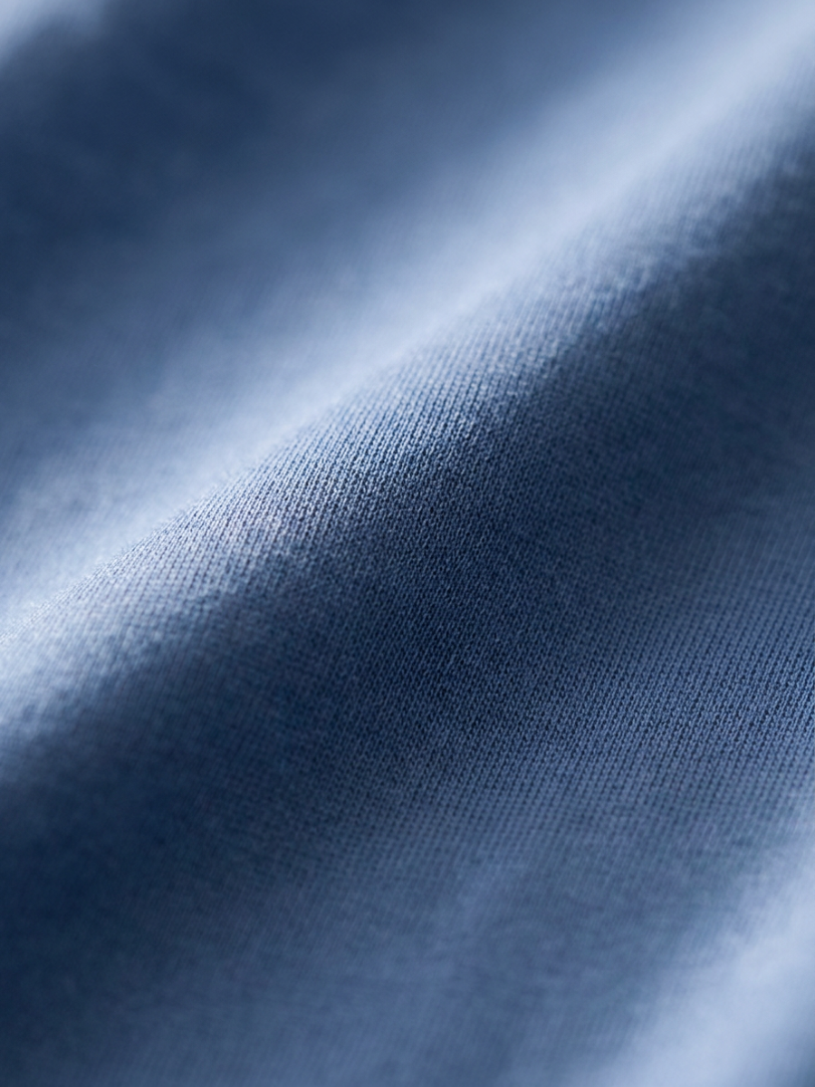 Light Blue Mercerized Cotton Tee