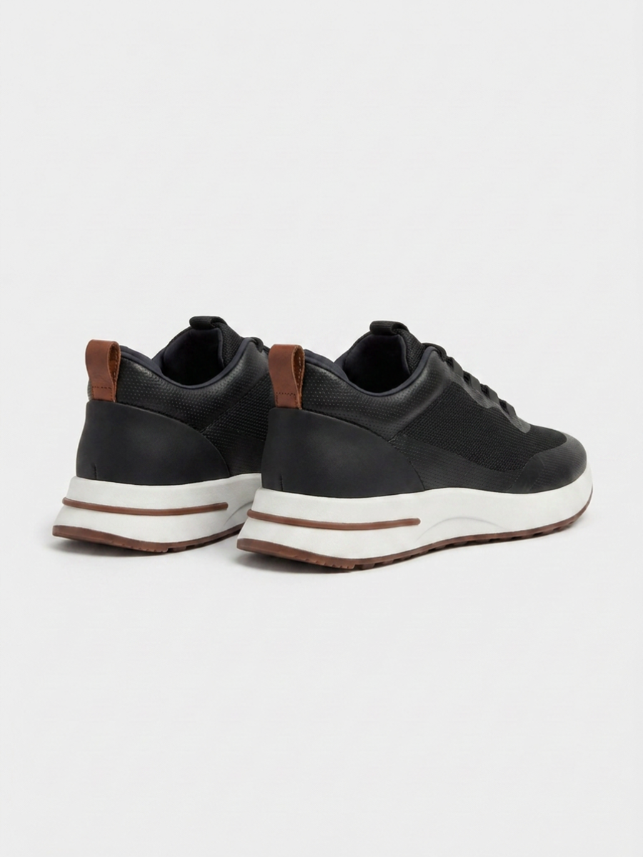 Black Portofino Trainer