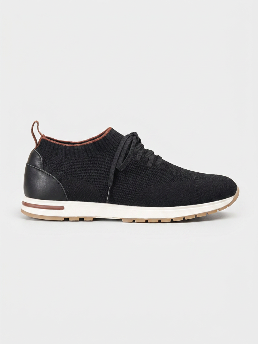 Black Riviera Trainer