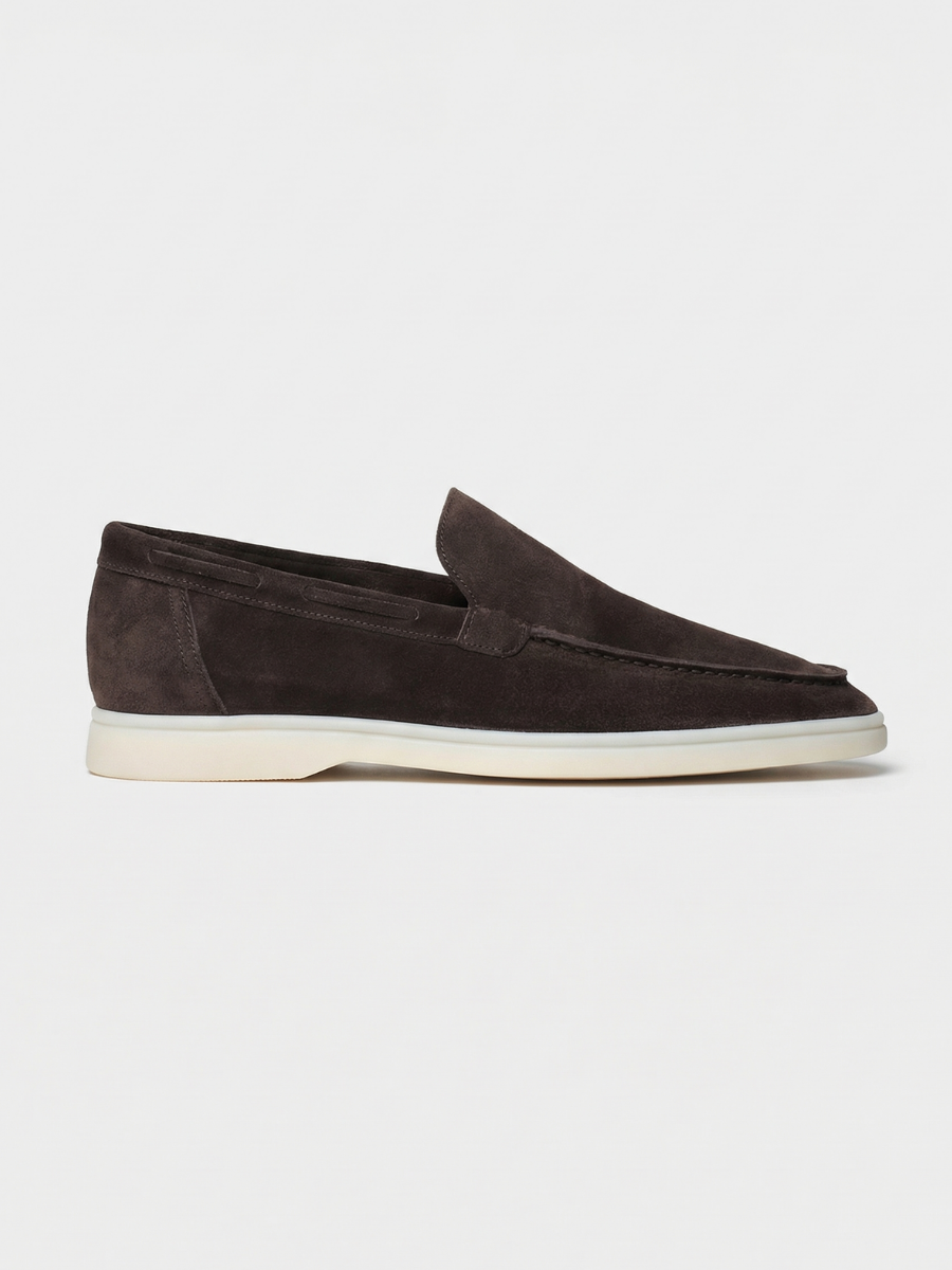 Warm Grey Yacht Loafers