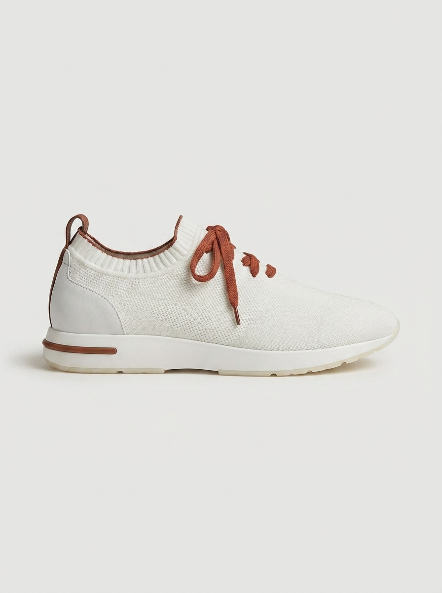 White Riviera Trainer