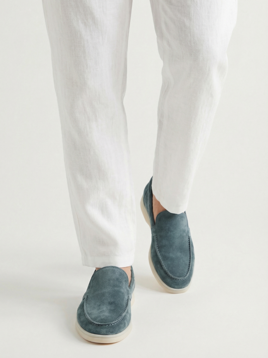 Petrol Yacht-Loafer