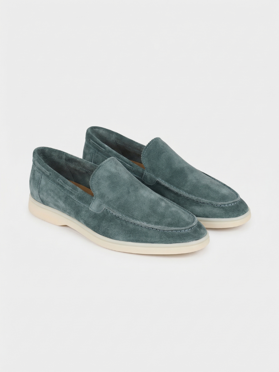 Petrol Yacht-Loafer