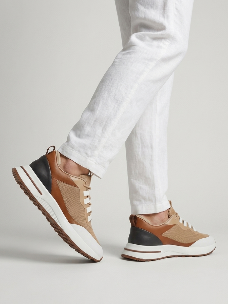 Cognac Portofino Trainer