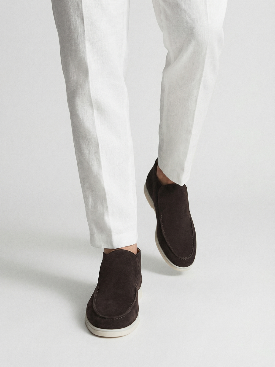 Warm Grey City Loafers