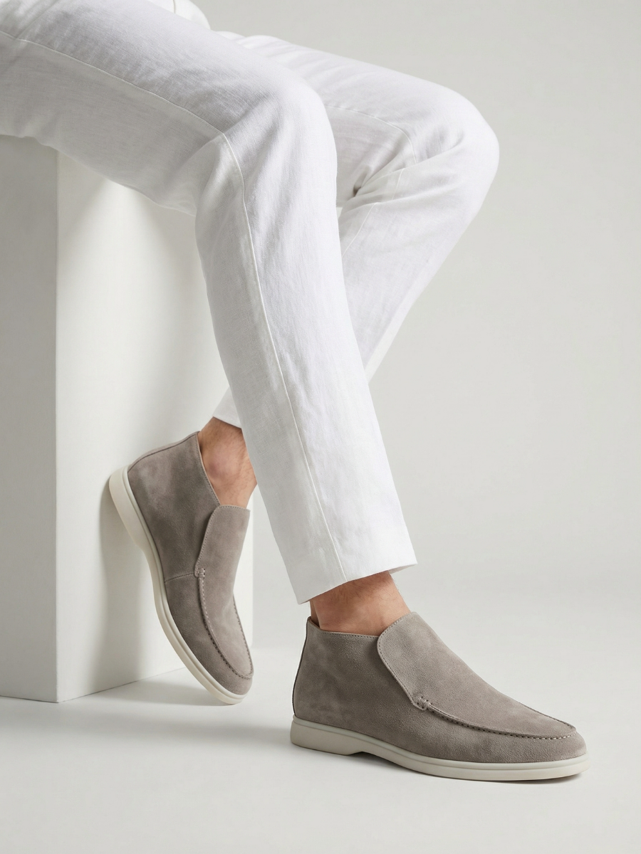 Light Grey City Loafers