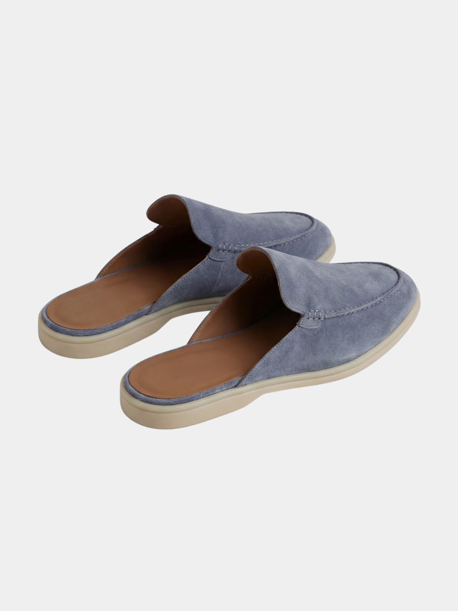 Babyblaue Yacht-Mule