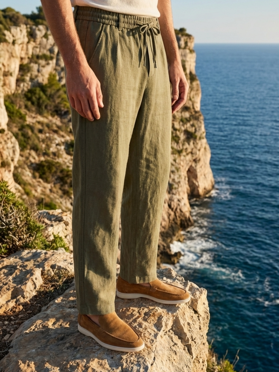 Pantaloni di Lino Oliva