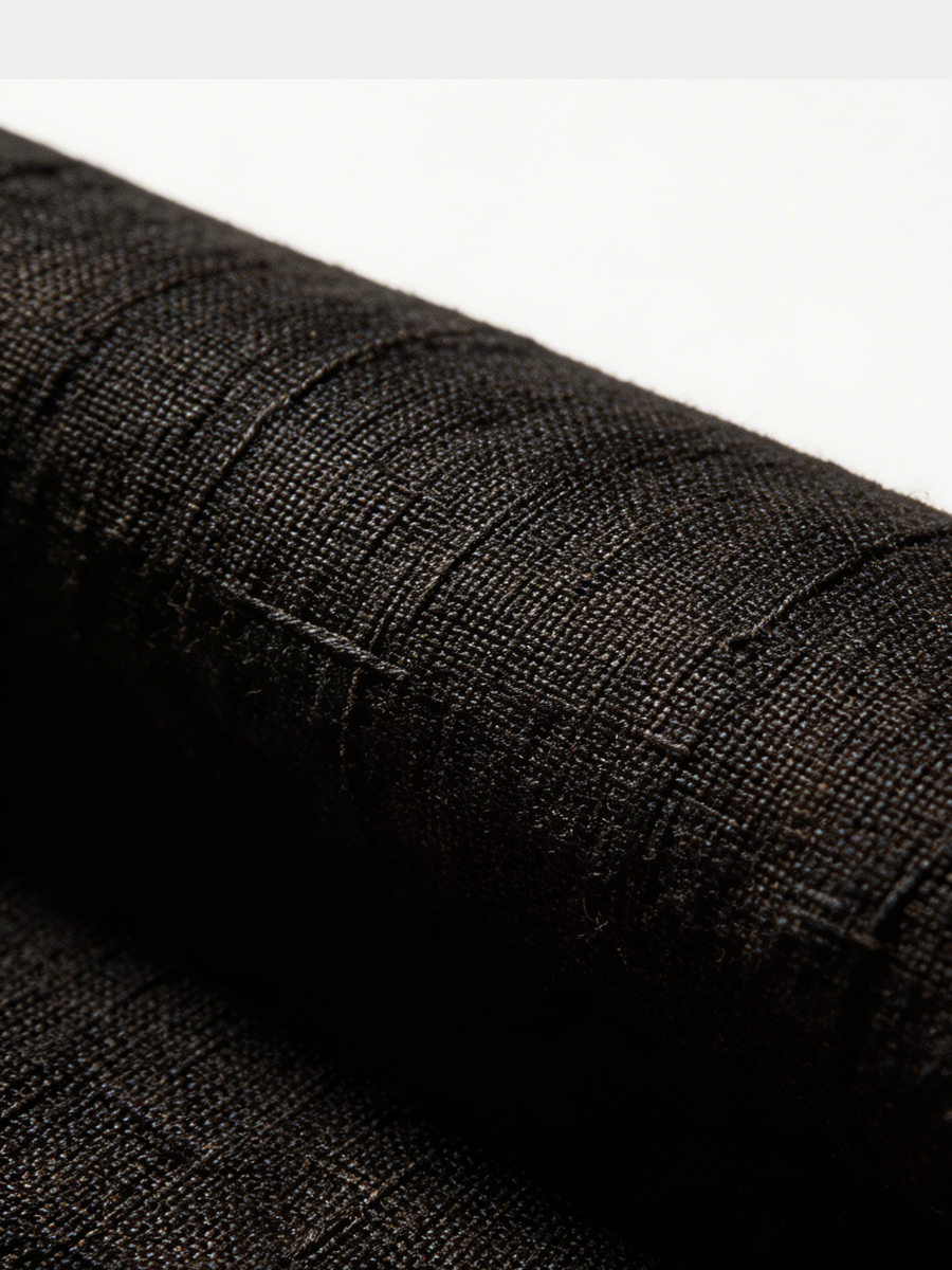 Pantalon en lin noir