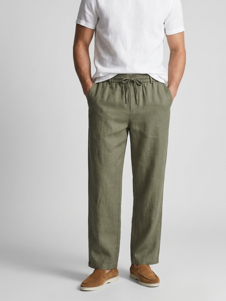 Pantaloni di Lino Oliva