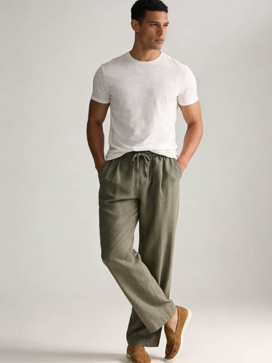 Pantaloni di Lino Oliva