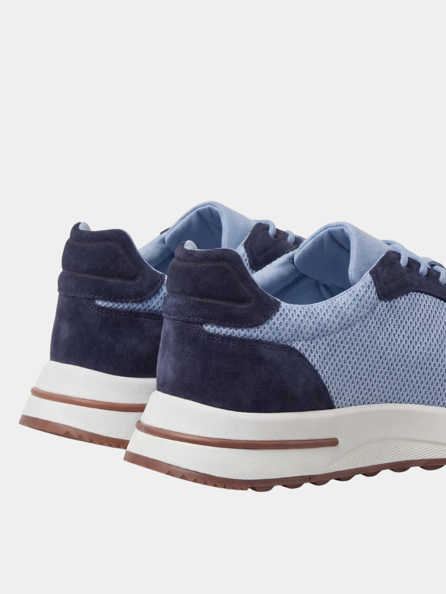 Baskets Amalfi bleu bébé