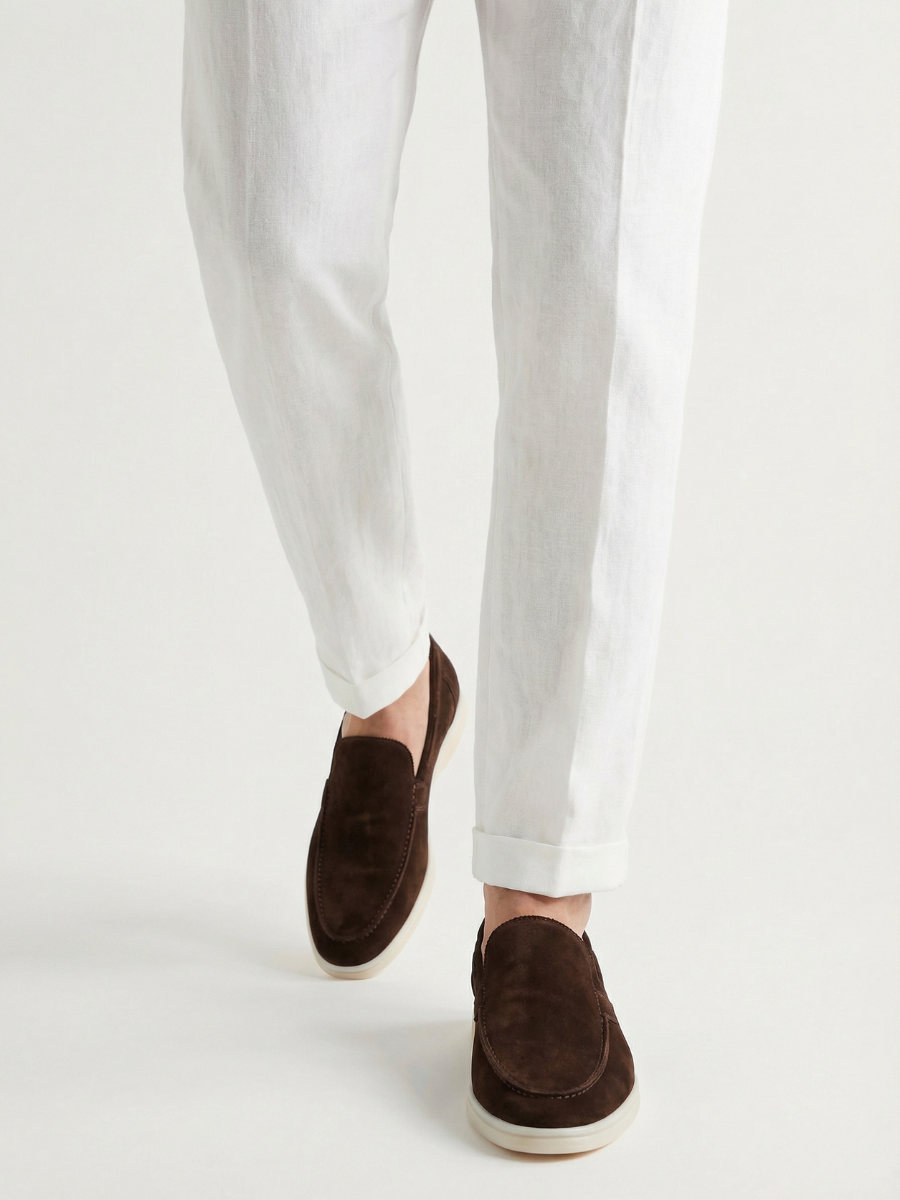 Schokoladen Yacht-Loafer
