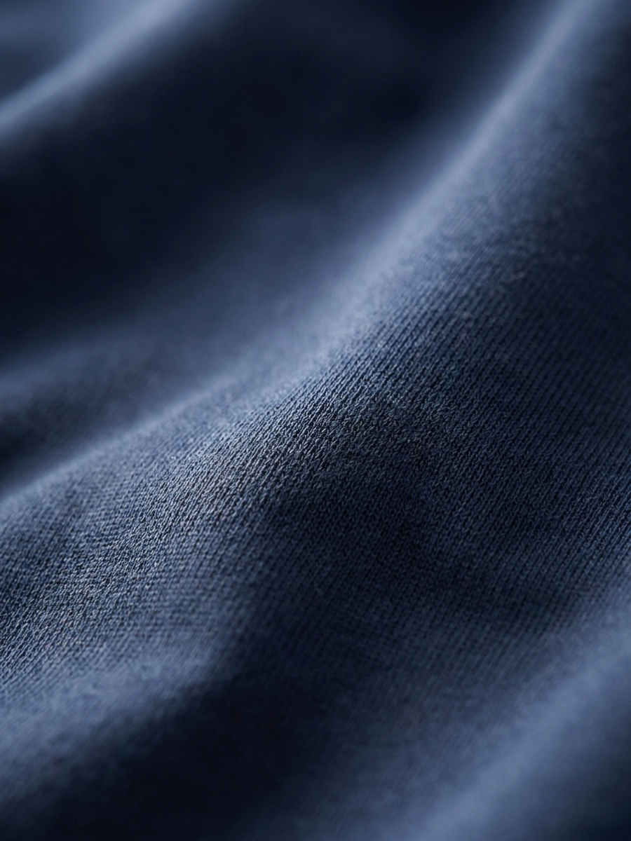 Navy Long Sleeve Cotton Tee