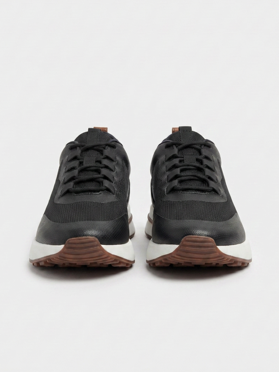 Black Portofino Trainer