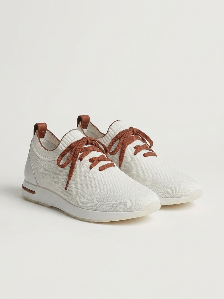 White Riviera Trainer