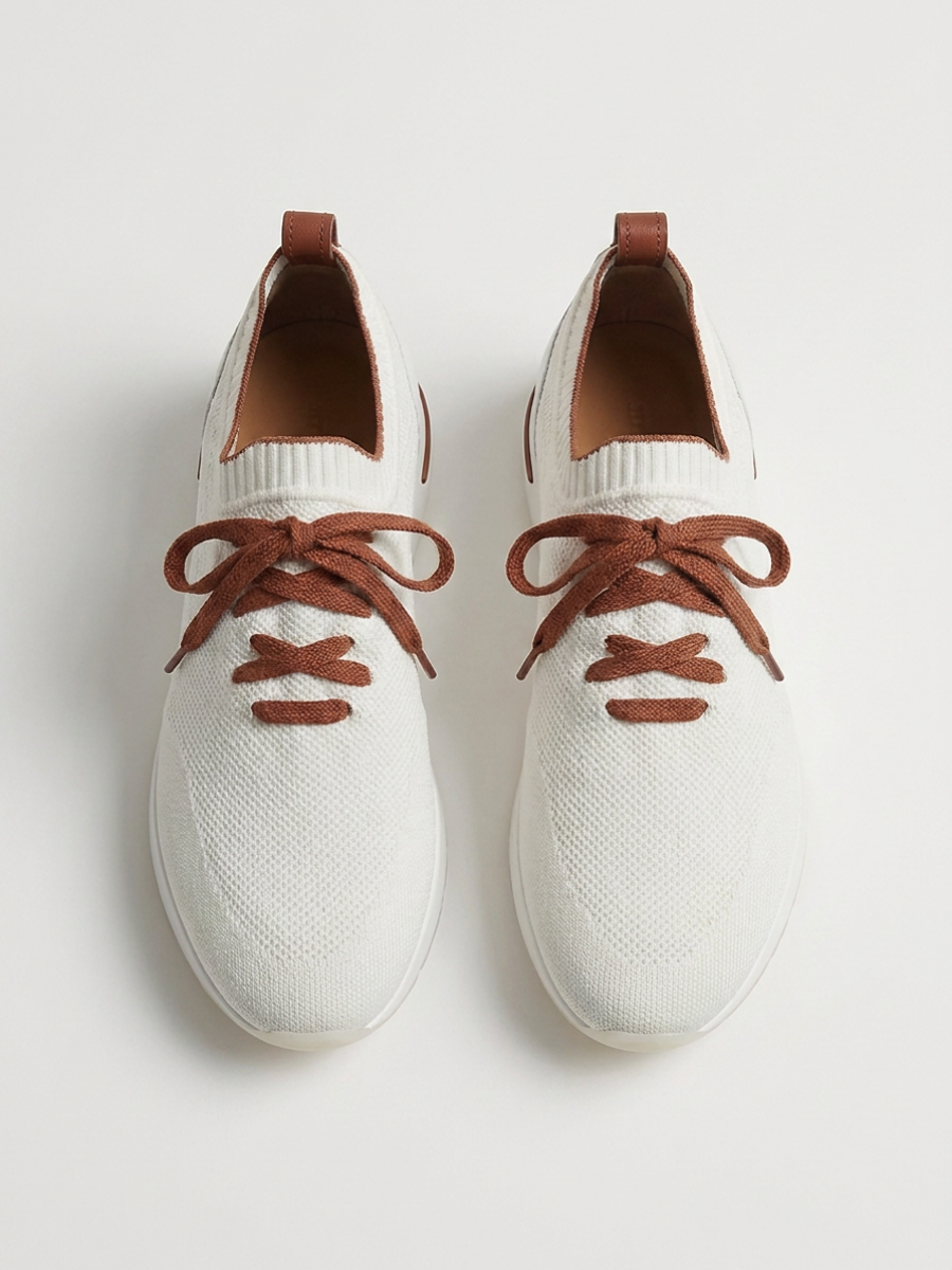 White Riviera Trainer