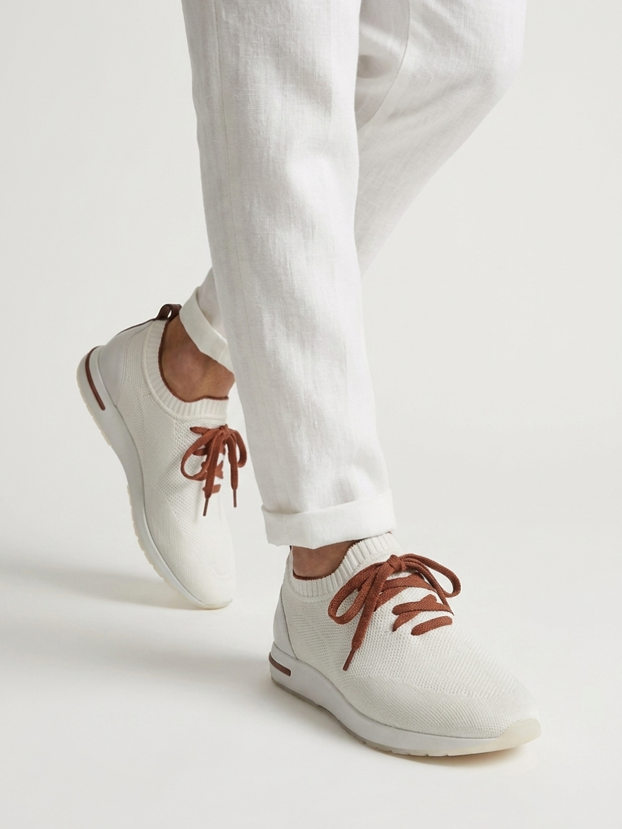 White Riviera Trainer