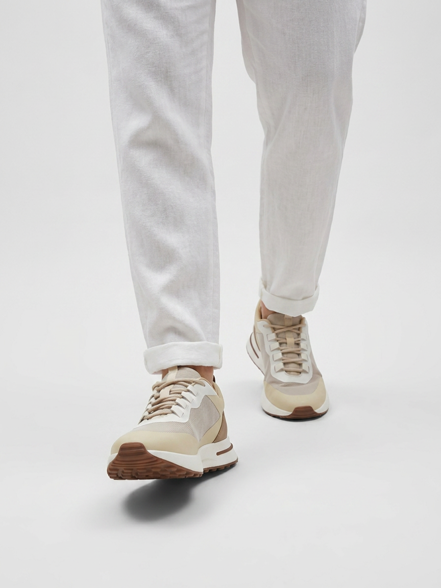 Apricot Portofino Trainer
