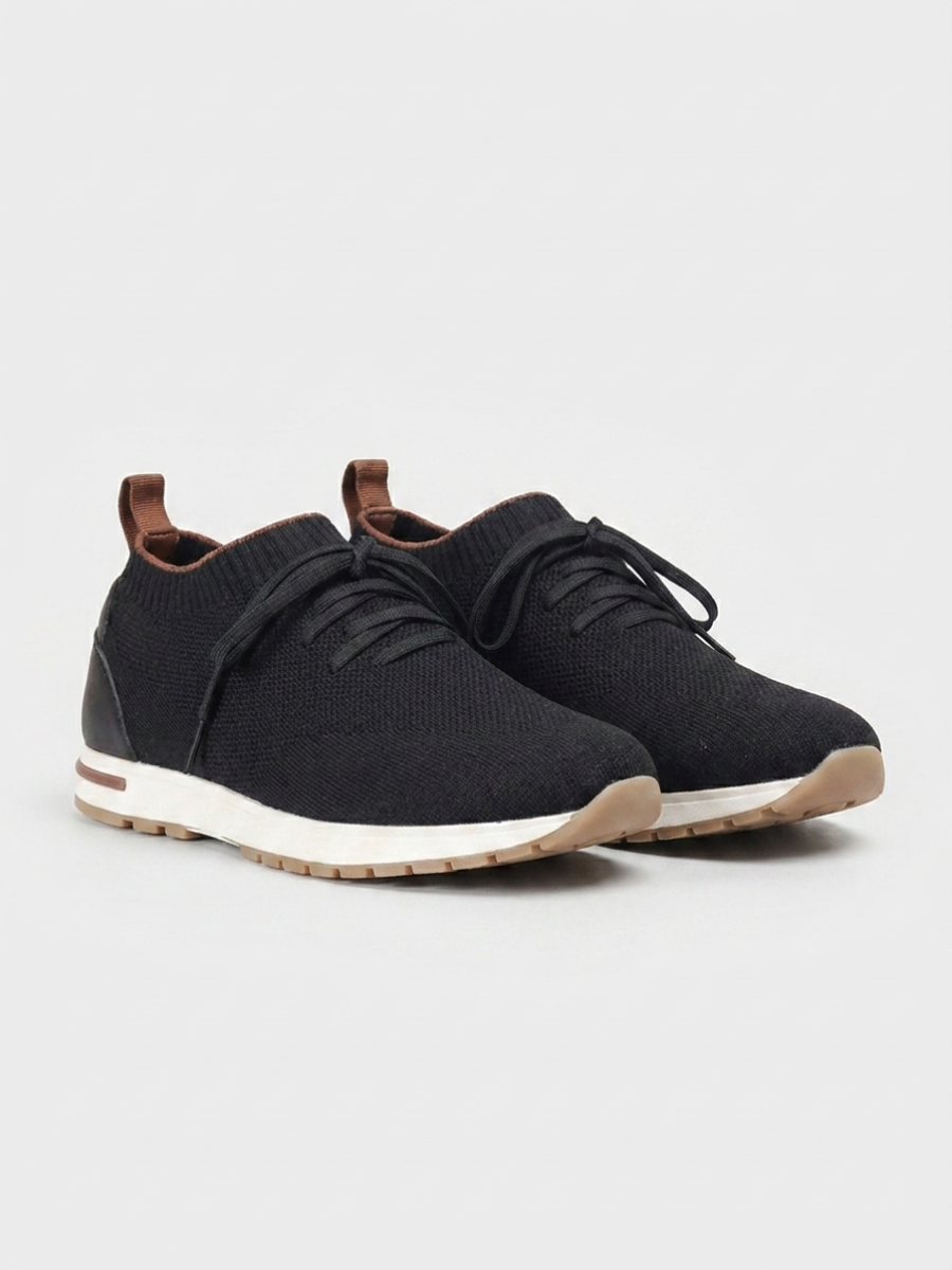 Black Riviera Trainer