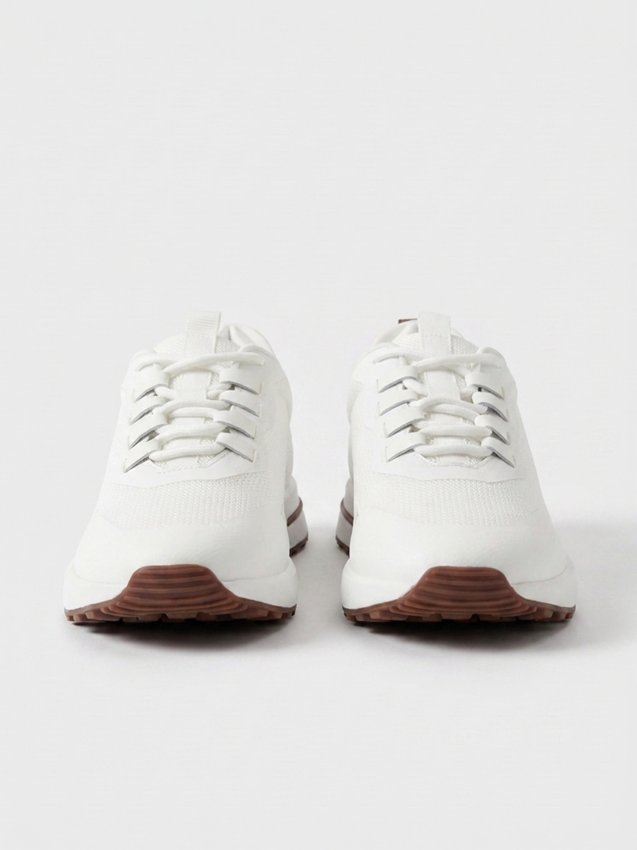 White Portofino Trainer