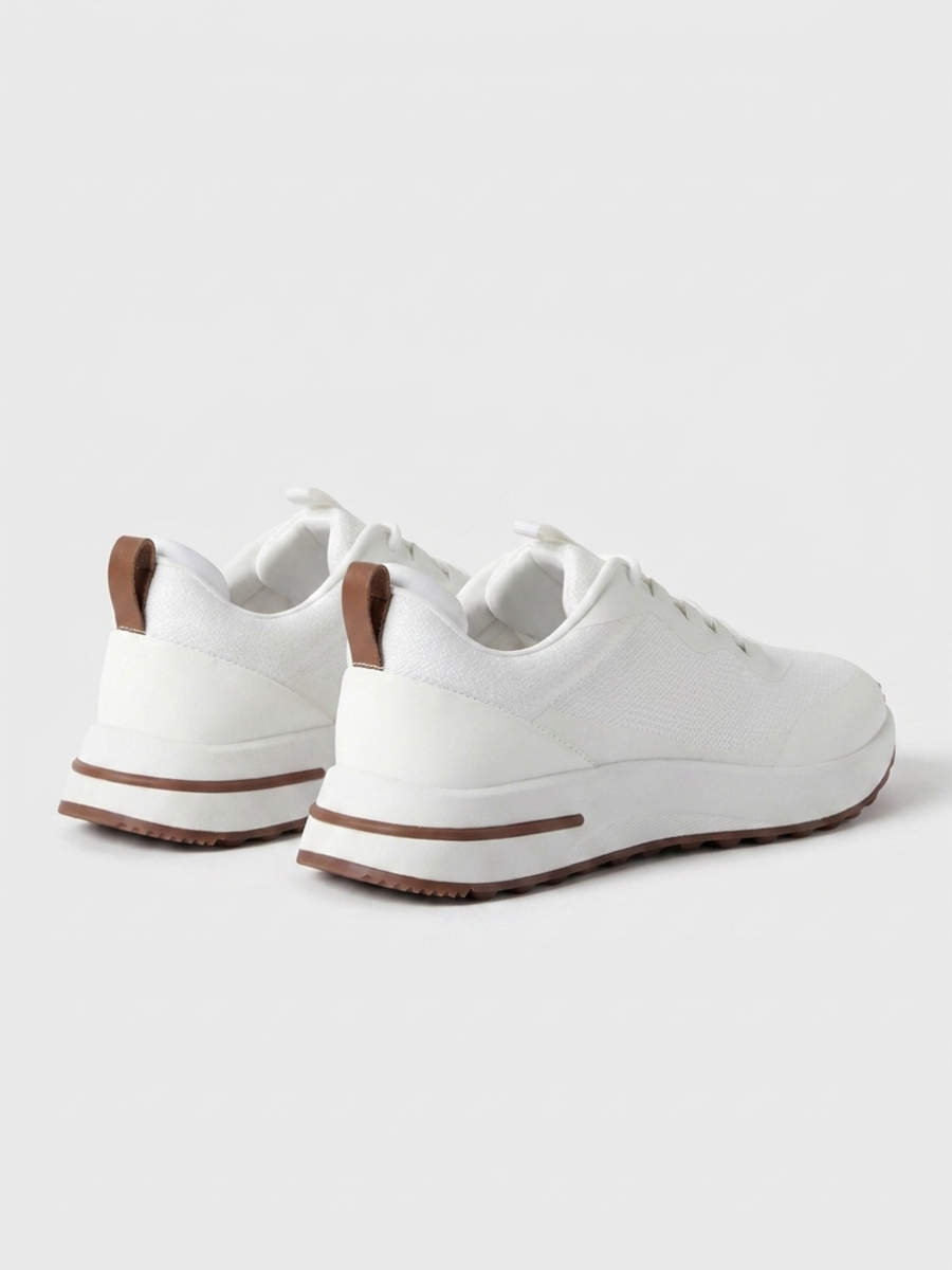 White Portofino Trainer