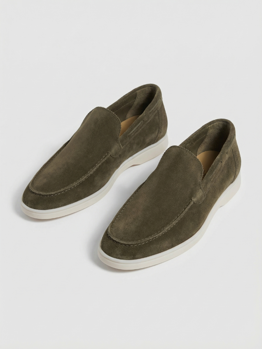 Olive Yacht-Loafer