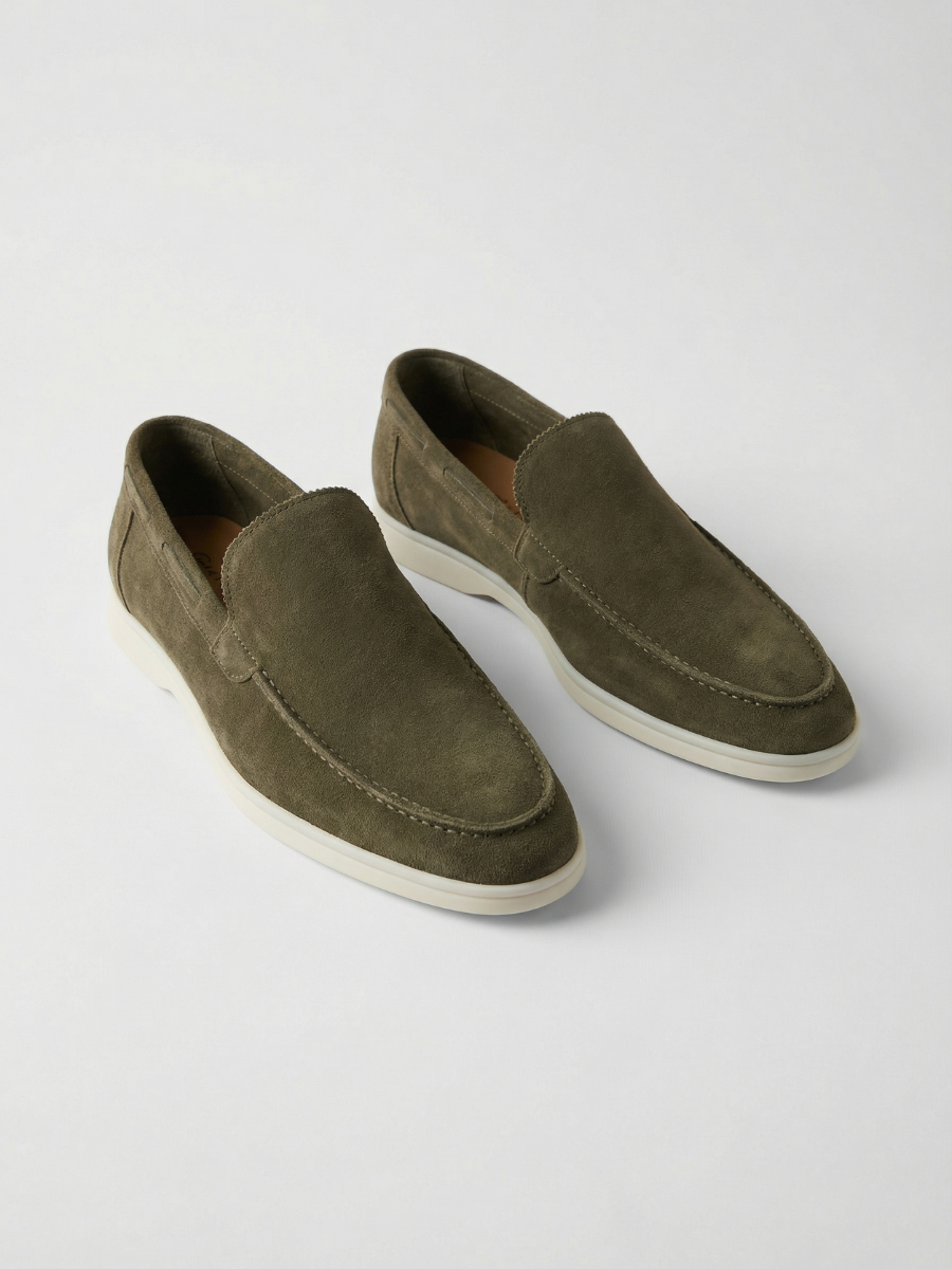 Olive Yacht-Loafer