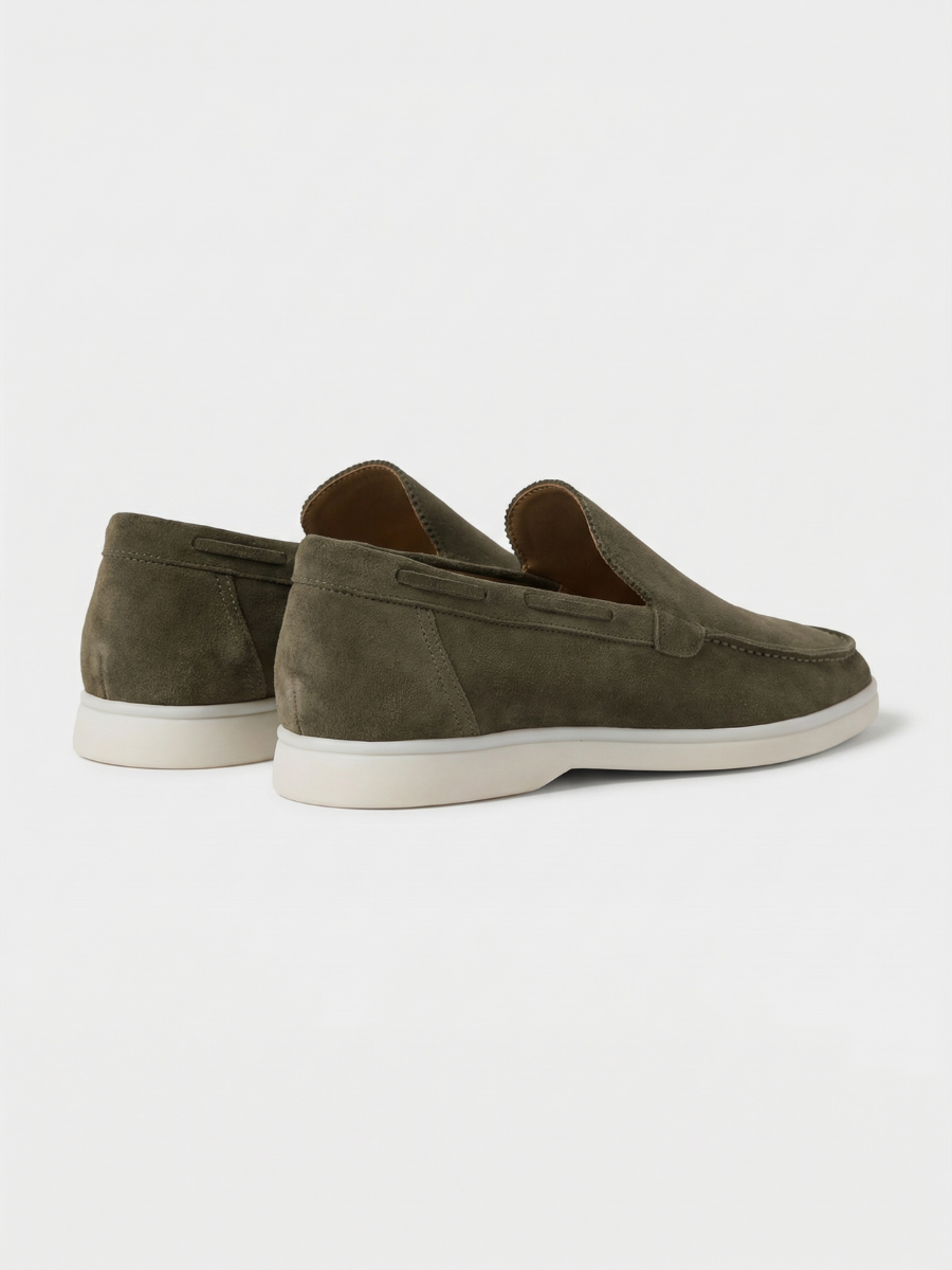 Olive Yacht-Loafer
